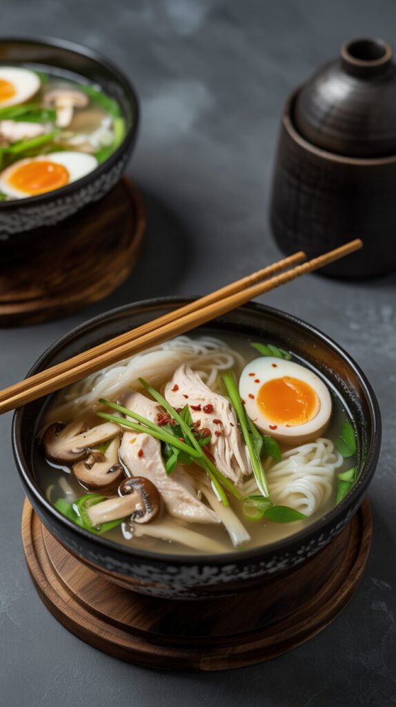 Asian-Inspired Chicken Soup