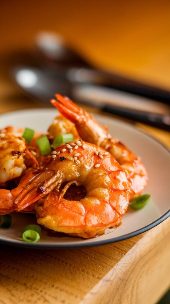 Asian-Inspired Teriyaki Grilled Shrimp