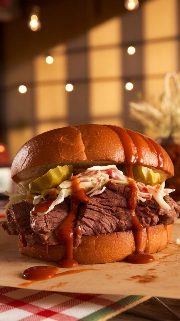 BBQ Roast Beef Sandwich