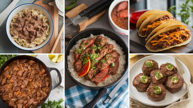 Beef dishes for dinner