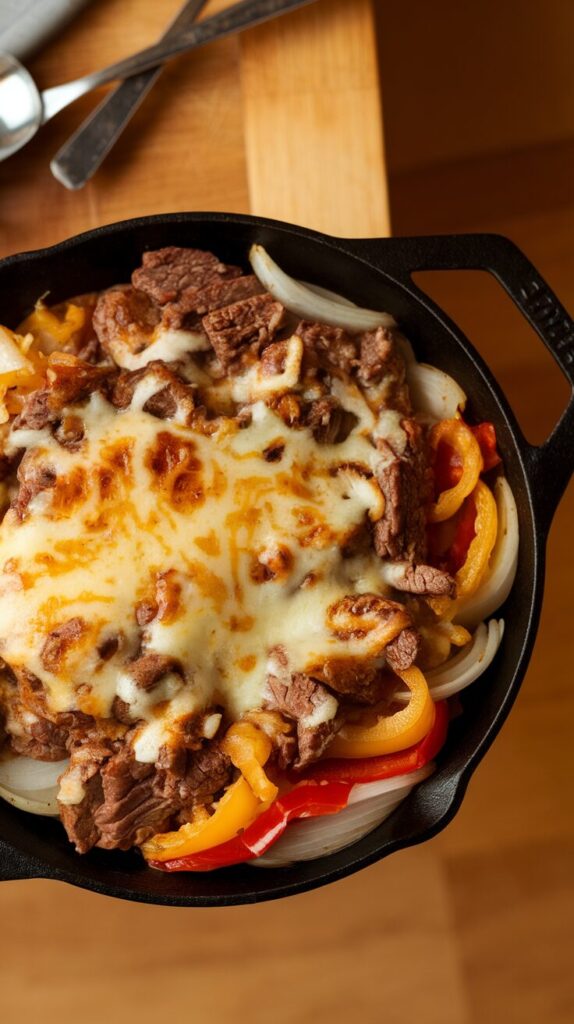Cheesy Beef Skillet (Comfort Food in 20 Minutes)