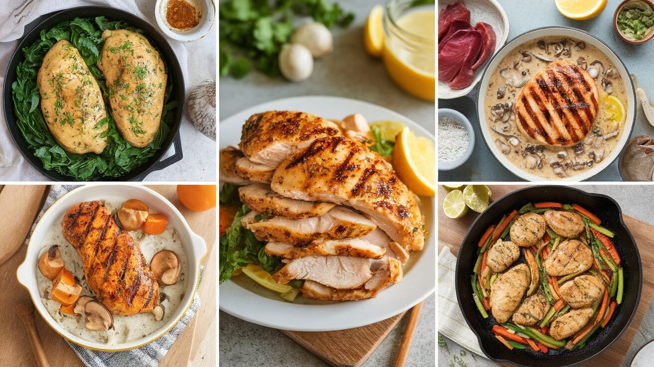 Chicken breast meals
