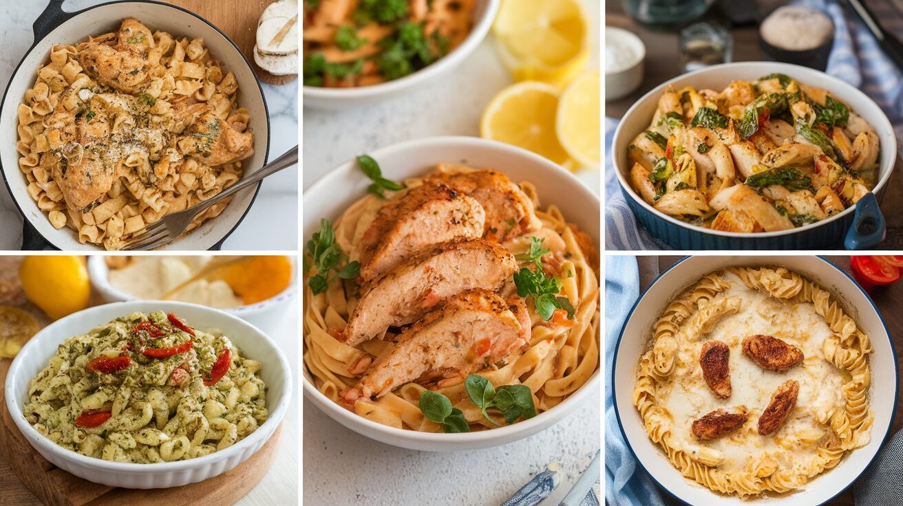 Chicken breast pasta recipes