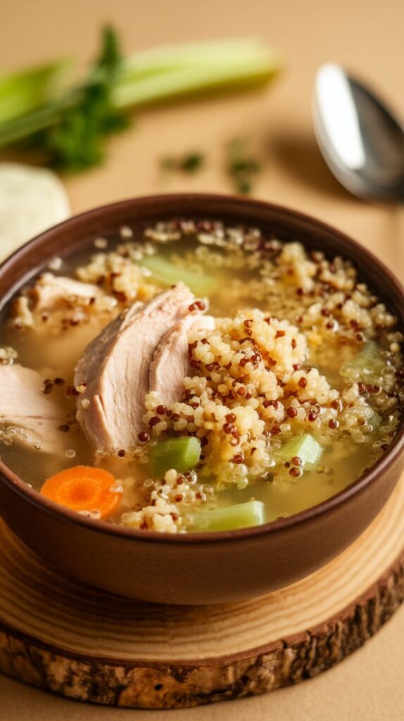 Chicken & Quinoa Power Soup
