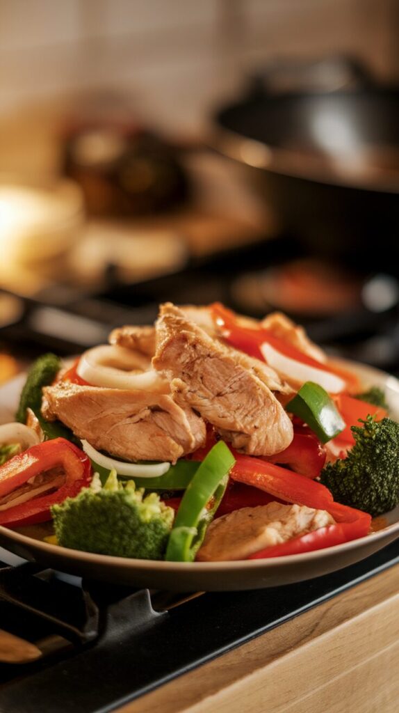 Chicken and Veggie Stir-Fry