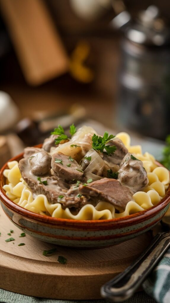 Classic Beef Stroganoff