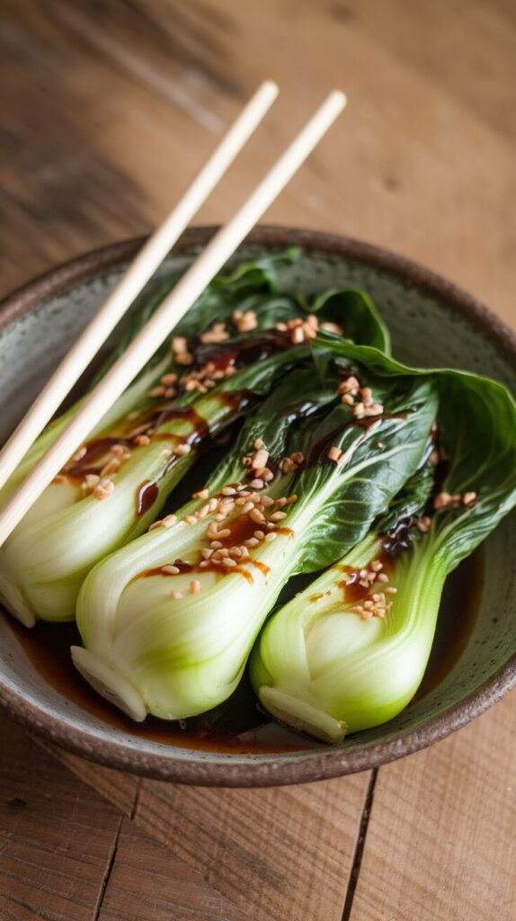 Classic Chinese Garlic Bok Choy