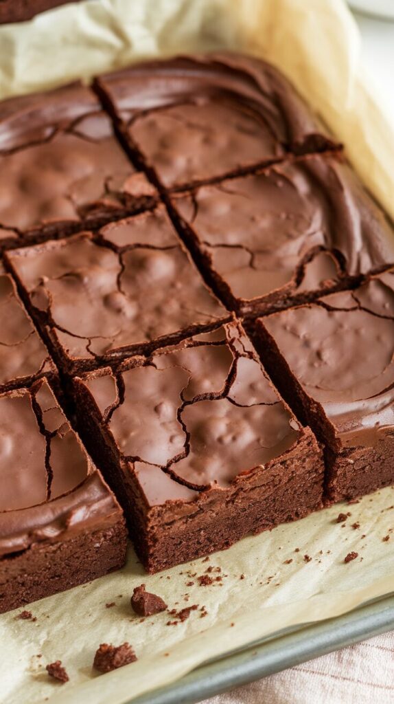 Classic Fudgy Milk Chocolate Brownies