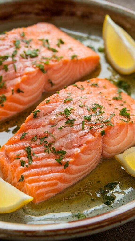 Classic Garlic Butter Salmon