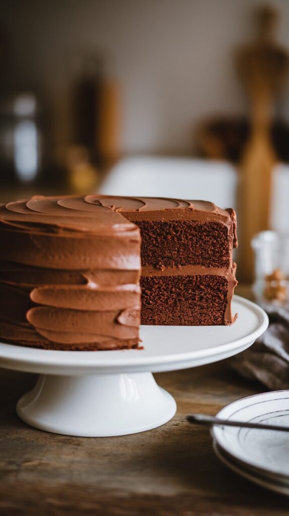 Classic Moist Chocolate Cake
