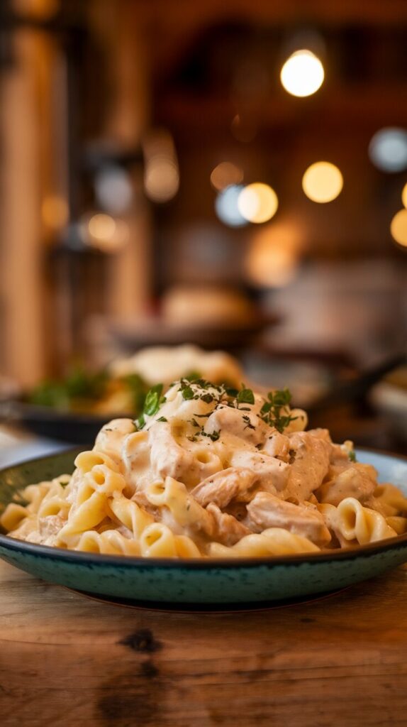 Creamy Chicken Alfredo Pasta