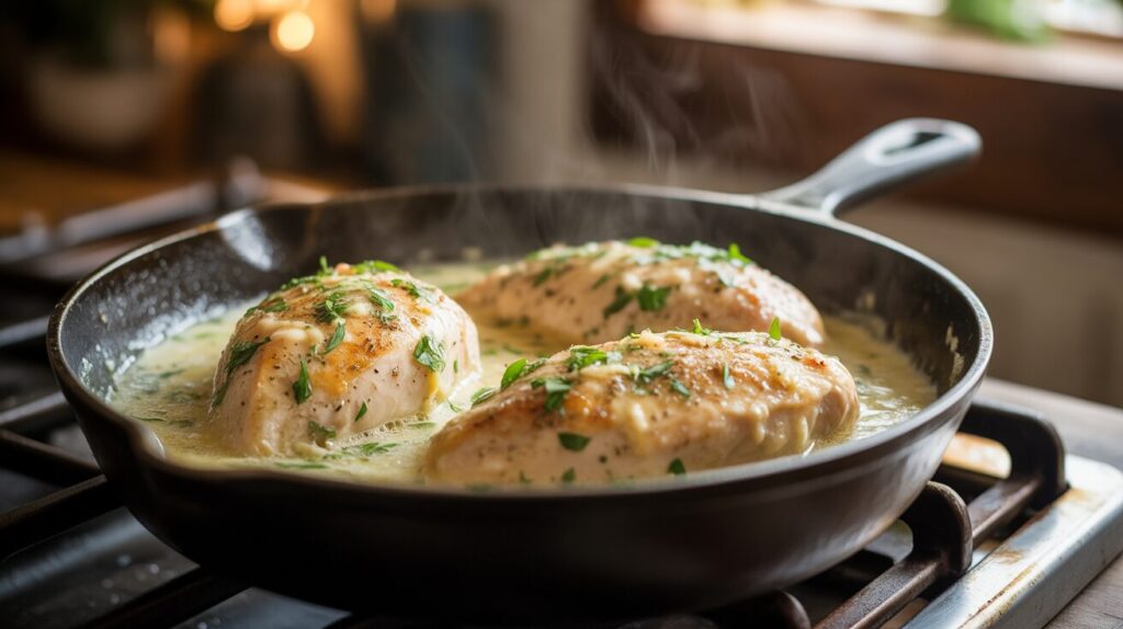 Creamy Garlic Parmesan Chicken
