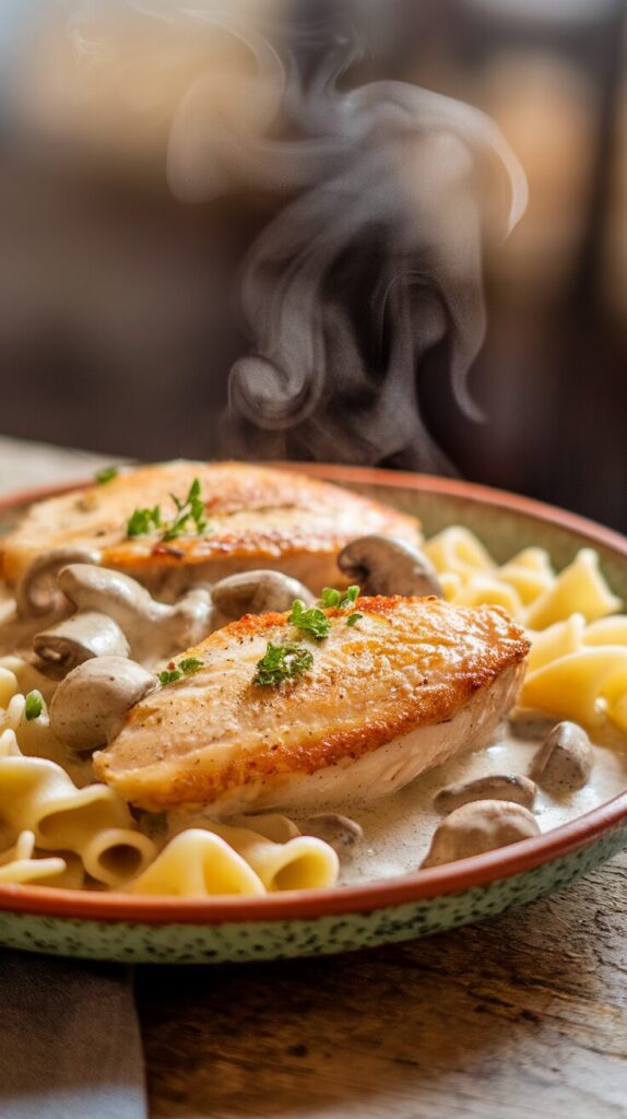 Creamy Mushroom Chicken Breast