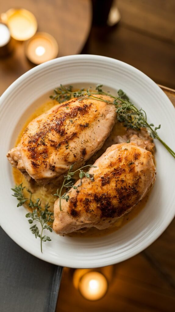 Creamy Tuscan Chicken (a.k.a. “Date Night Chicken”)