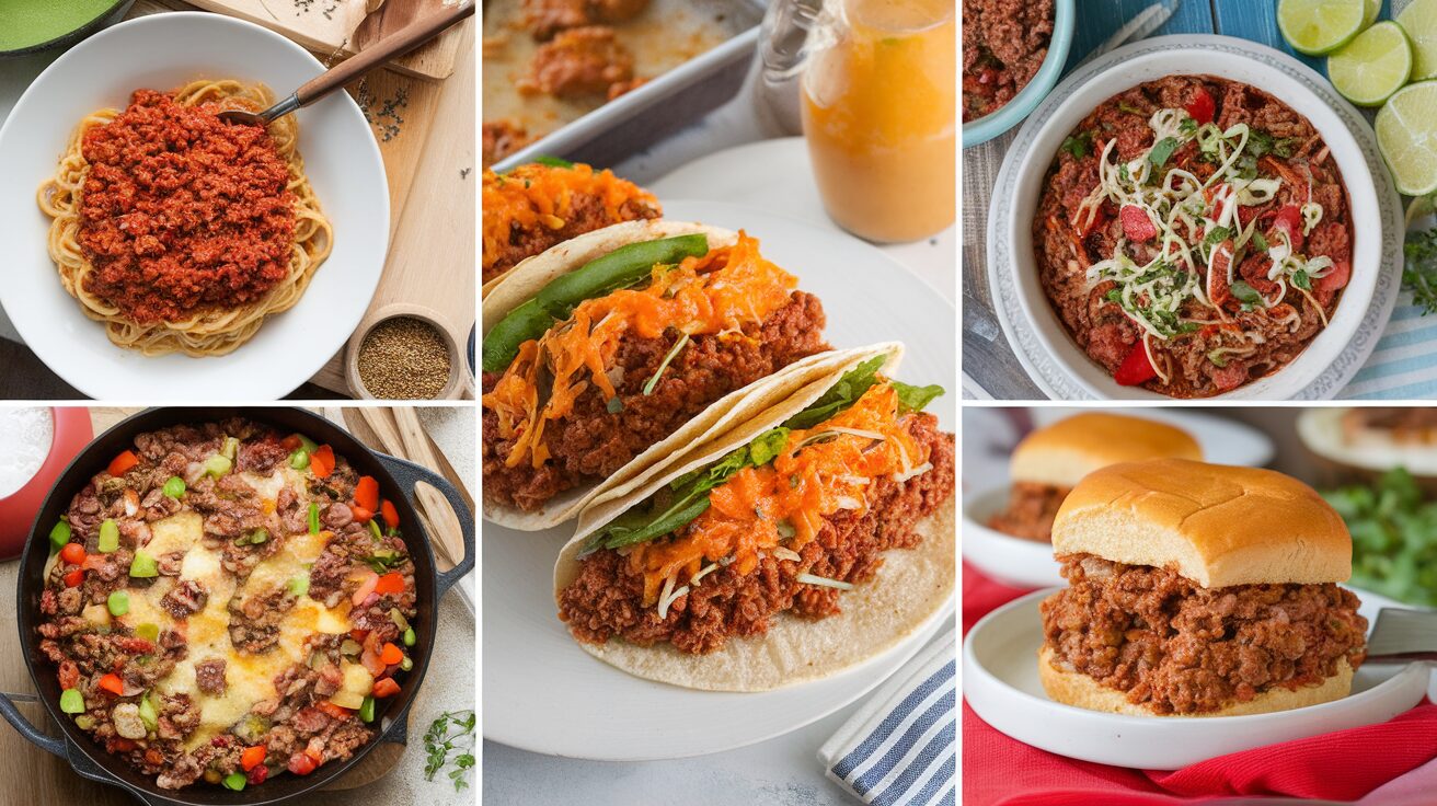 Dinner ideas using ground beef