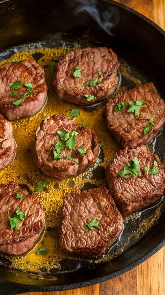 Garlic Butter Steak Bites