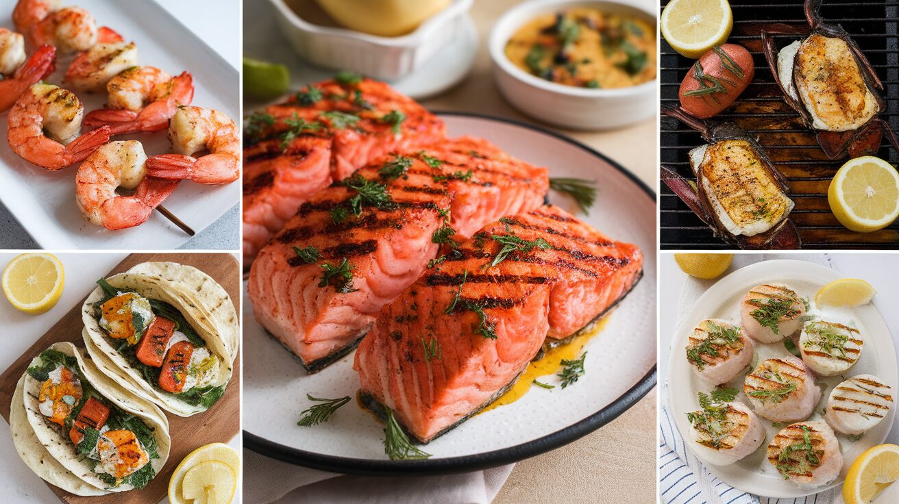 Grilled seafood recipes