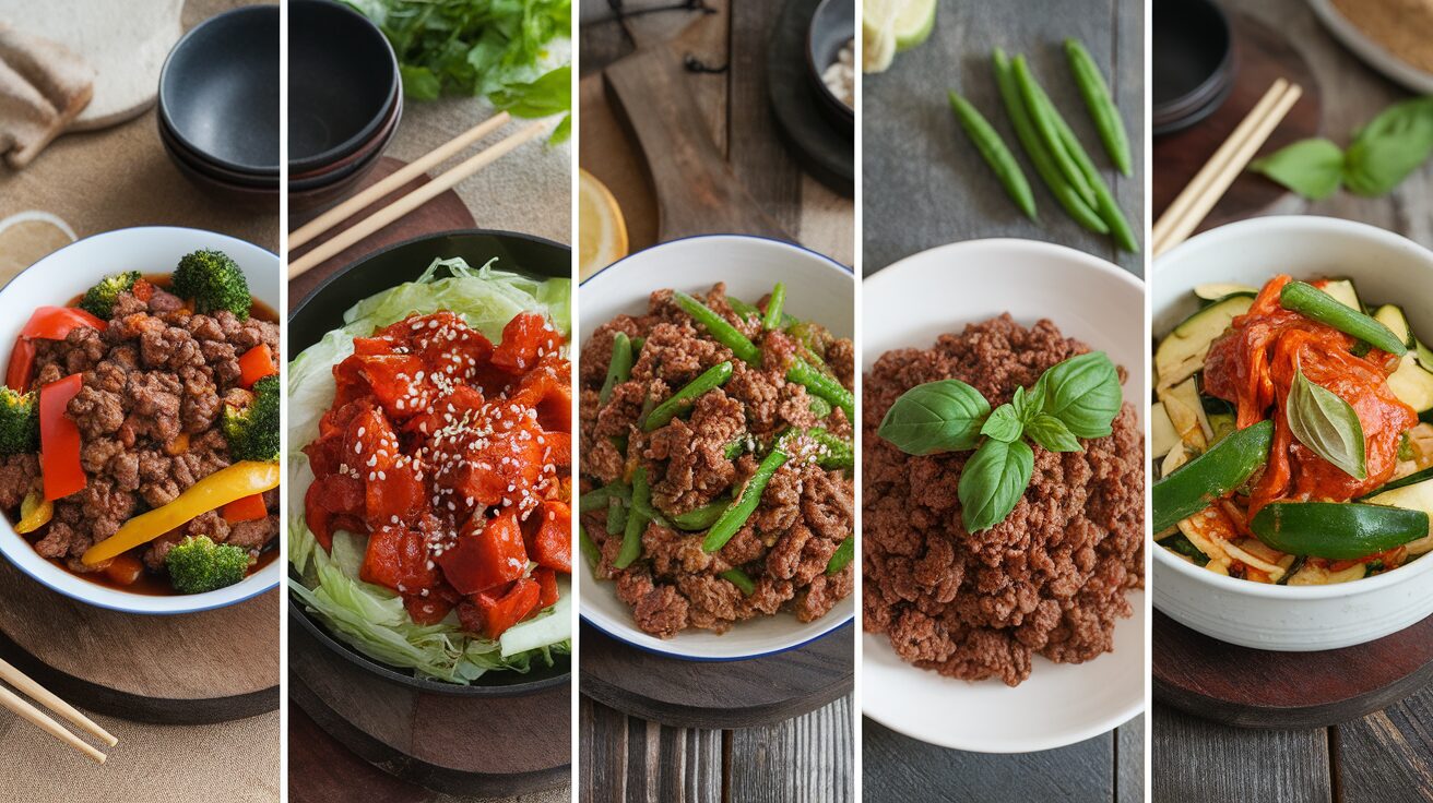 Ground beef stir fry recipes