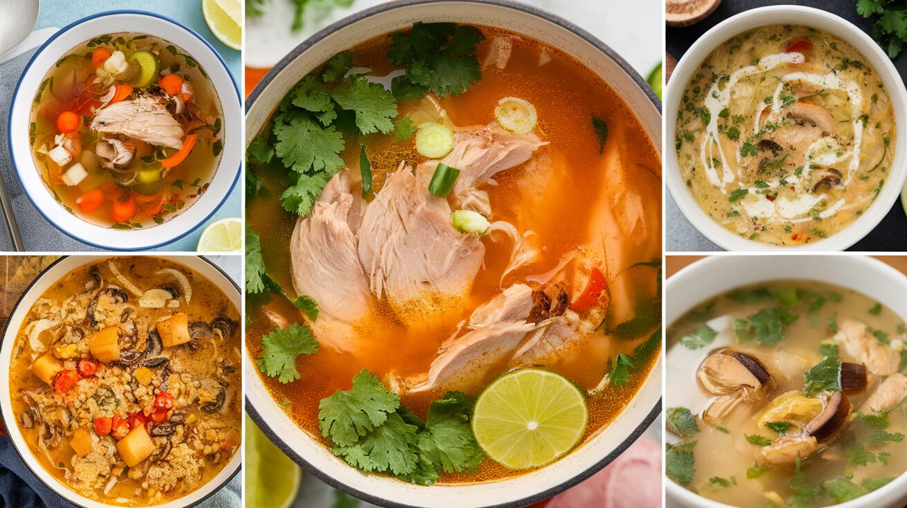 Healthy chicken soup recipes