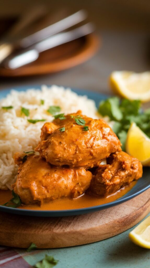 Healthy(ish) Butter Chicken