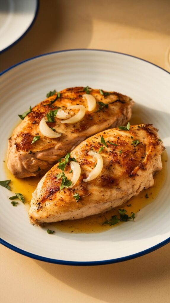 uicy Garlic Butter Chicken Breast