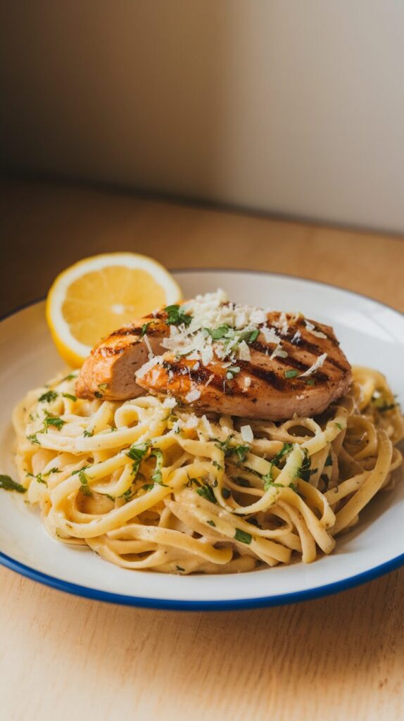 Lemon Herb Chicken Pasta