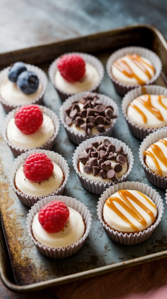 Mini Condensed Milk Cheesecake Bites