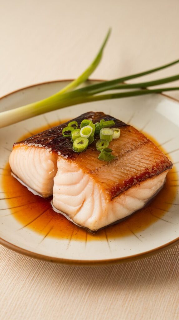 Miso-Glazed Halibut