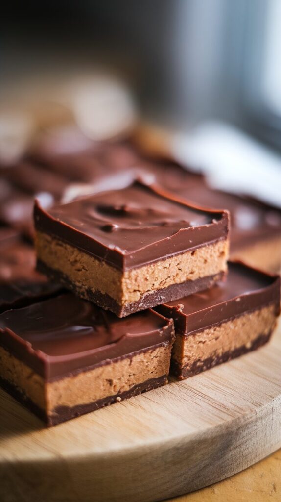 No-Bake Chocolate Peanut Butter Bars