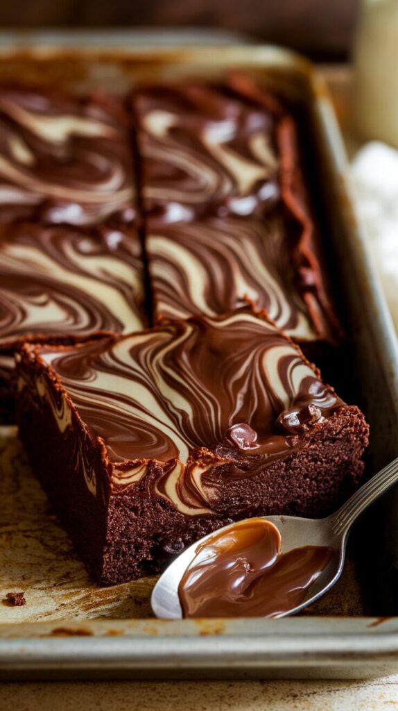 Condensed milk brownies