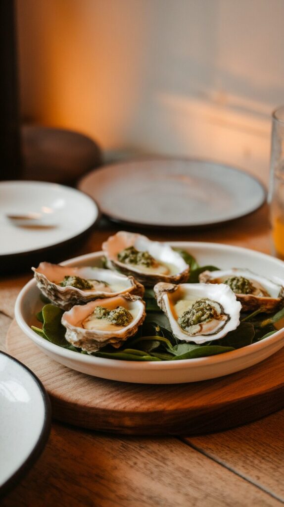 Oysters Rockefeller