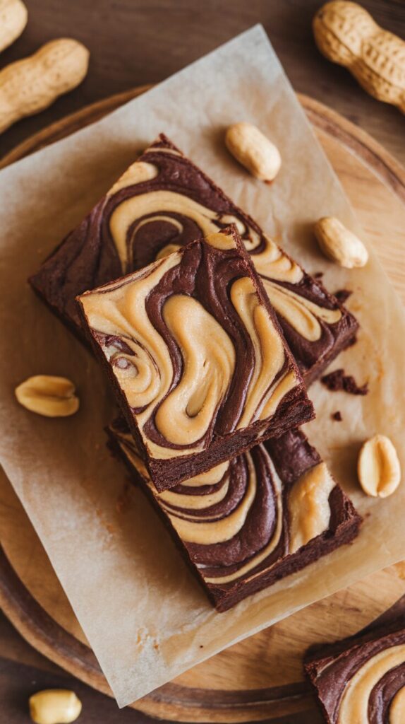 Peanut Butter Brownies
