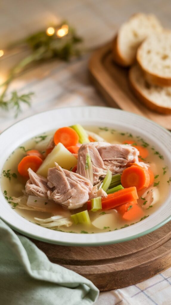 Slow Cooker Chicken and Vegetable Soup