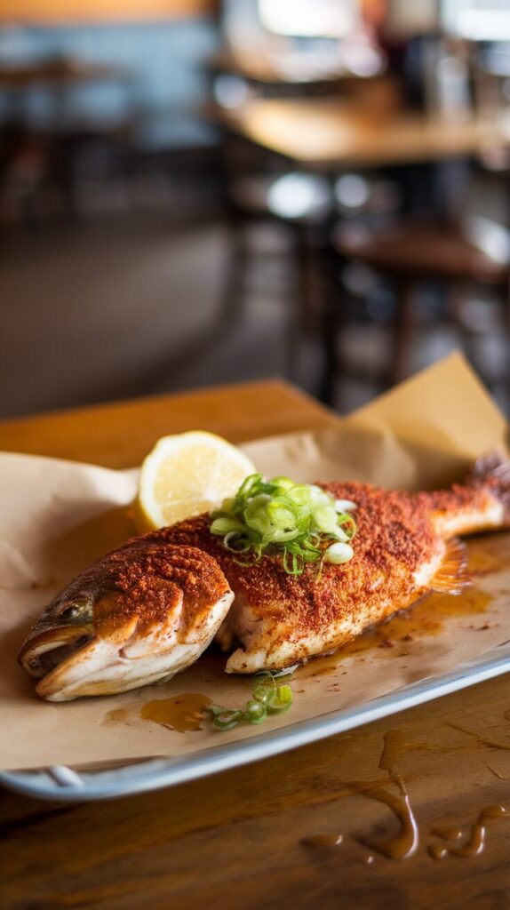 Spicy Cajun Grilled Catfish