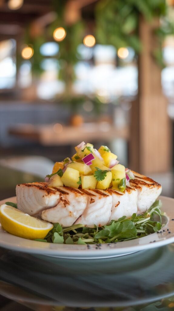 Tropical Grilled Mahi-Mahi with Pineapple Salsa