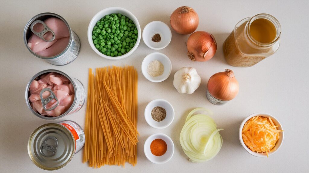 ingredients for canned chicken
