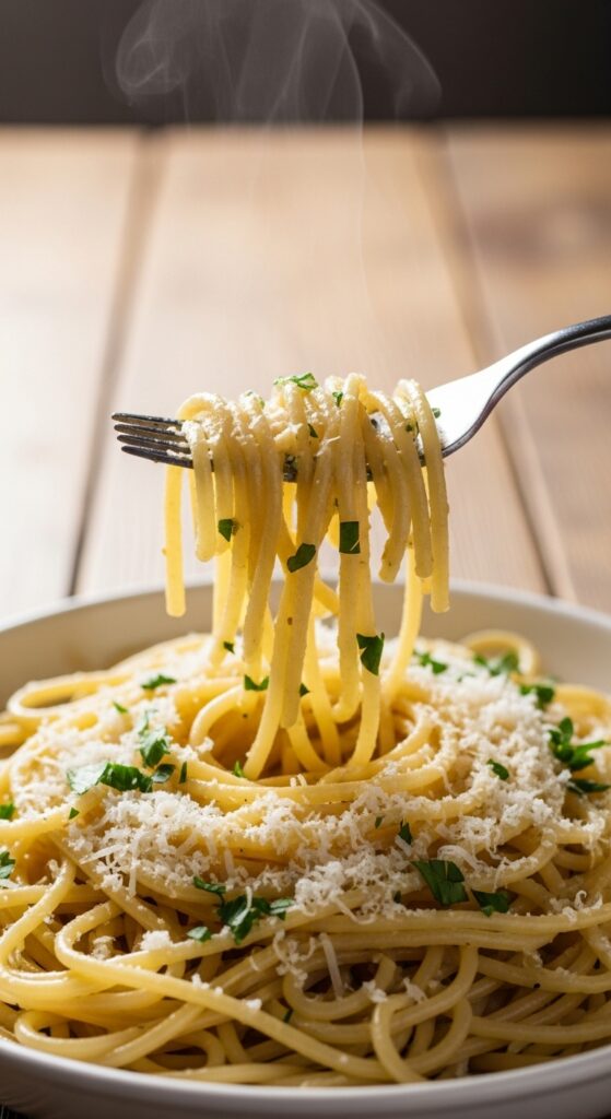 10-Minute Garlic Butter Pasta