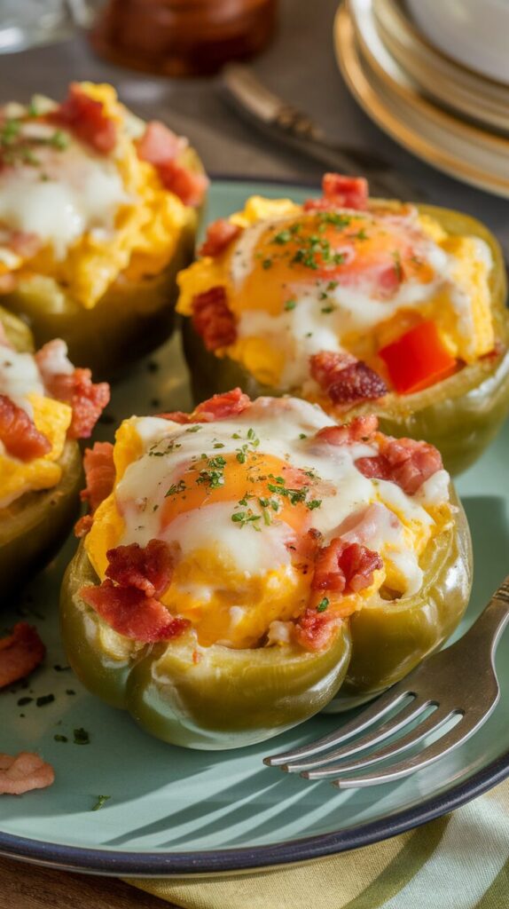 Breakfast Stuffed Peppers