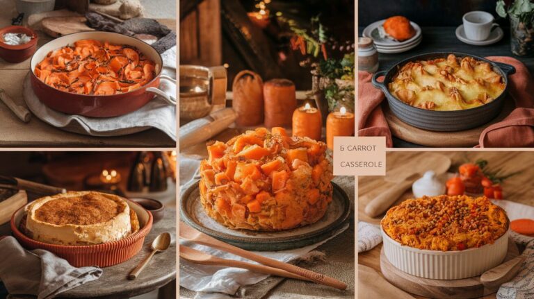 Carrot casserole recipes