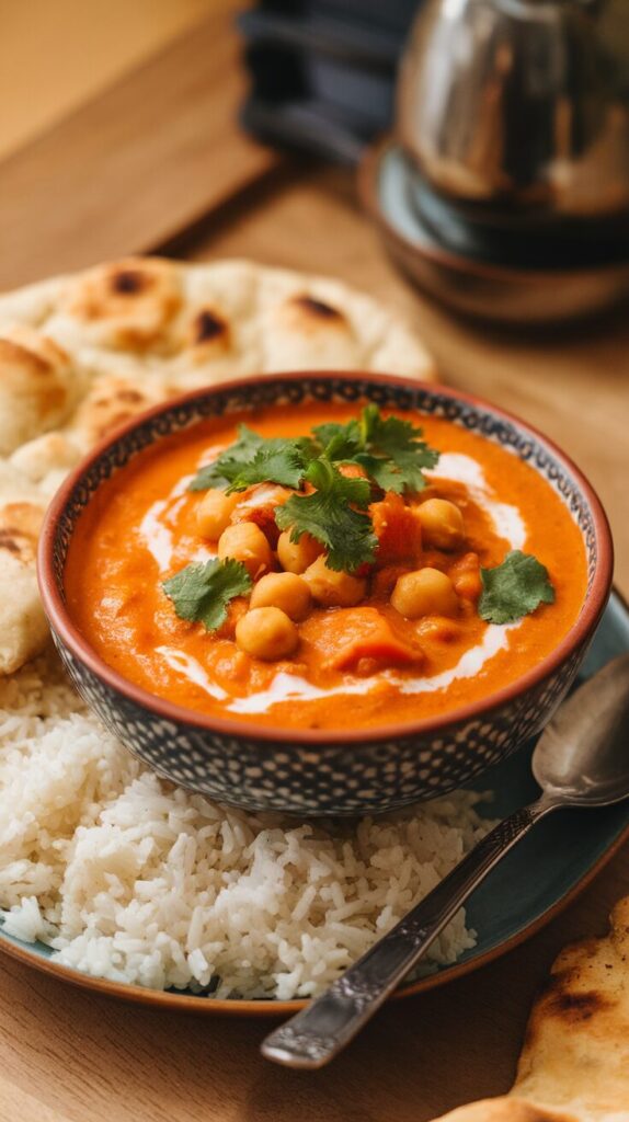 Carrot and Chickpea Curry