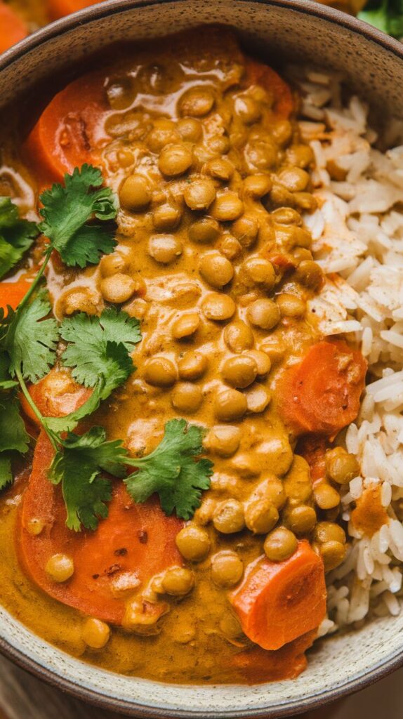 Carrot and Lentil Curry