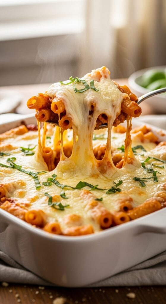 Cheesy Baked Ziti