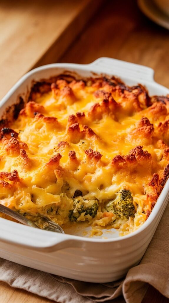 Cheesy Broccoli Bake