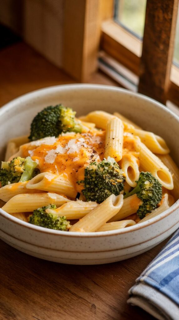 Cheesy Broccoli Pasta