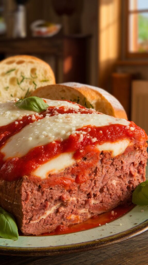 Cheesy Italian Meatloaf