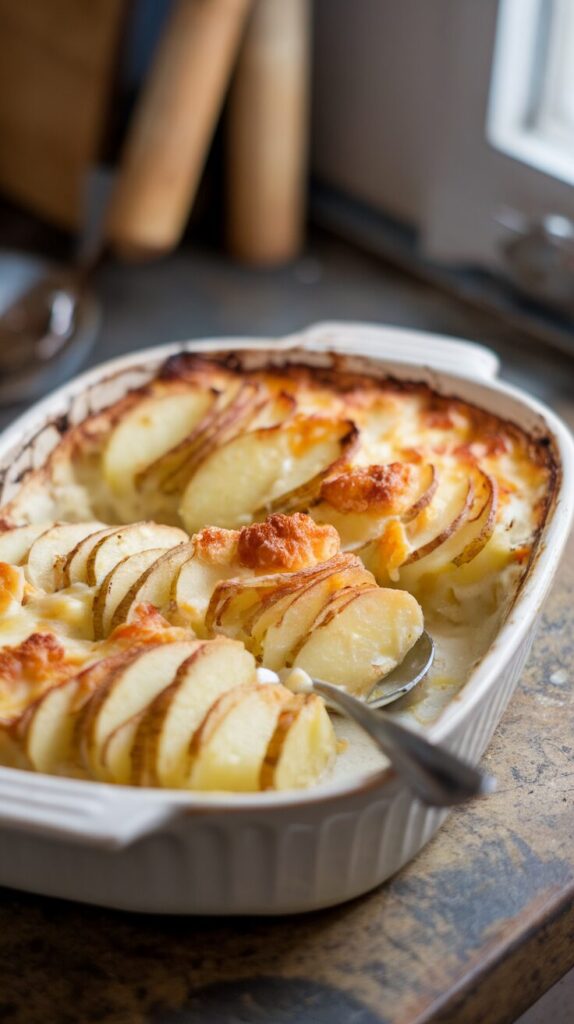 Cheesy Potato Gratin