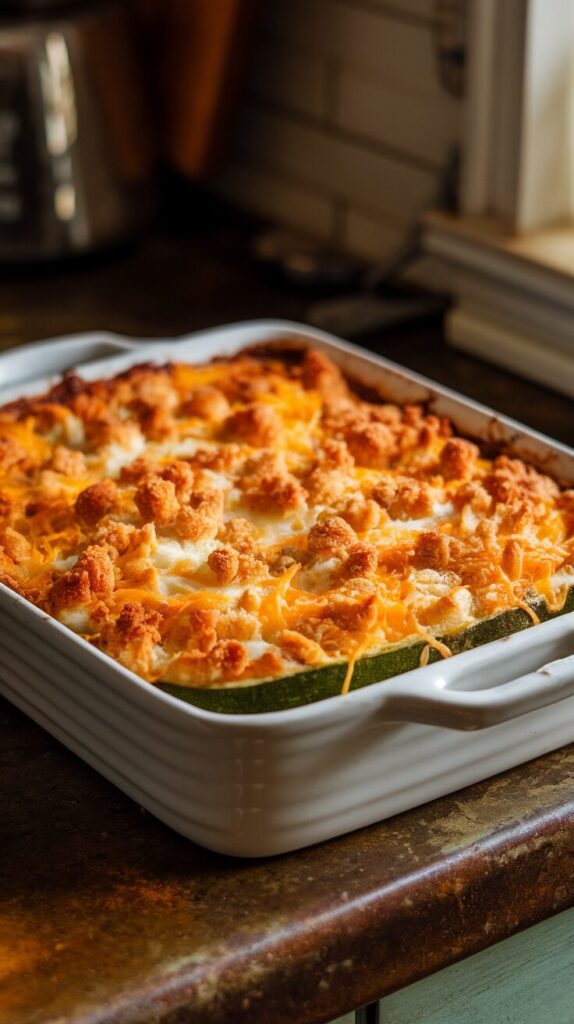 Cheesy Zucchini Casserole