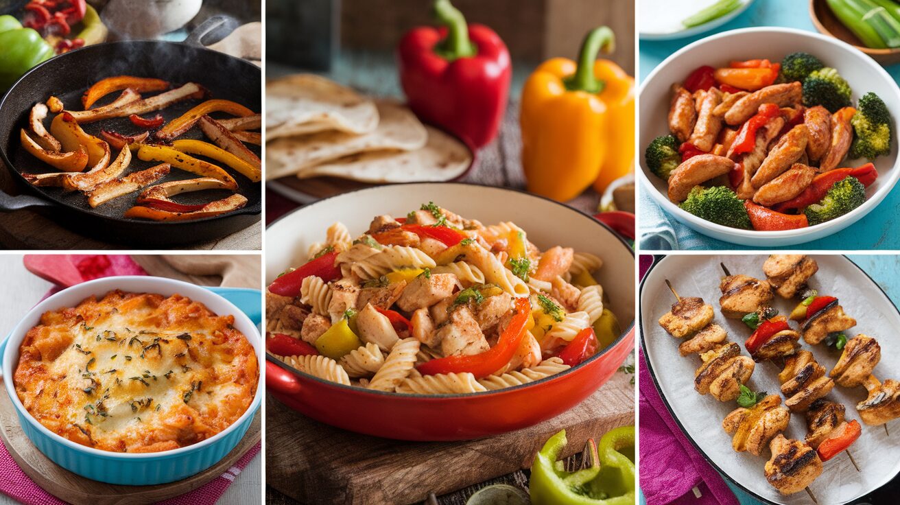 Chicken and bell pepper recipes