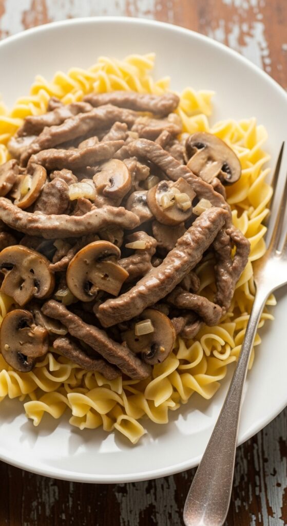 Classic Beef Stroganoff