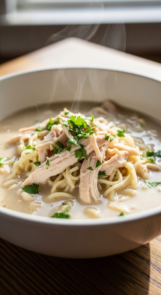 Creamy Chicken Ramen